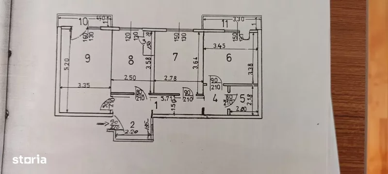 Lacul Tei - Veranda Mall bloc reabilitat Termic 2 balcoane decomandat